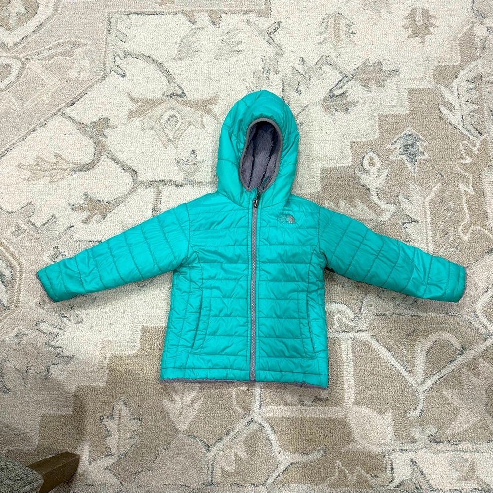 Toddler 4T North Face Mossbud swirl jacket